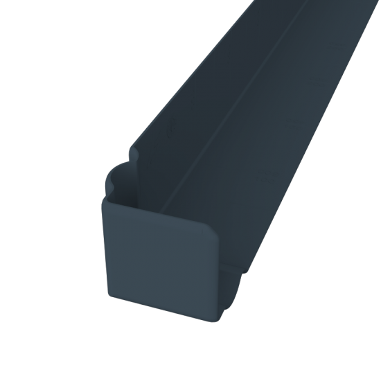 OGEE Double Square Corner 600mm  ANTHRACITE GREY