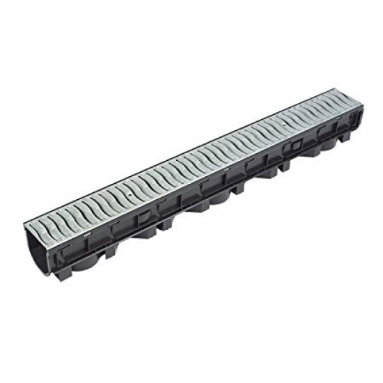 Channel Drain Incl Galvanised Grating